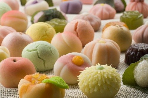Японские десерты Вагаси