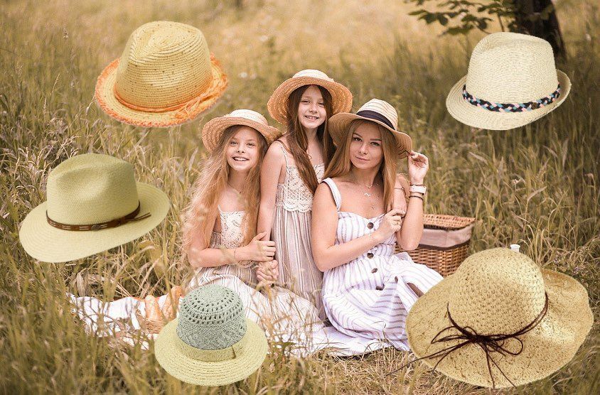 Тренд лета: Жасмин, Полина Гагарина и другие звезды и их дети в соломенных шляпах