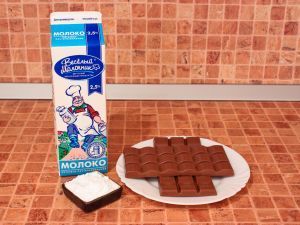Горячий шоколад. Ингредиенты