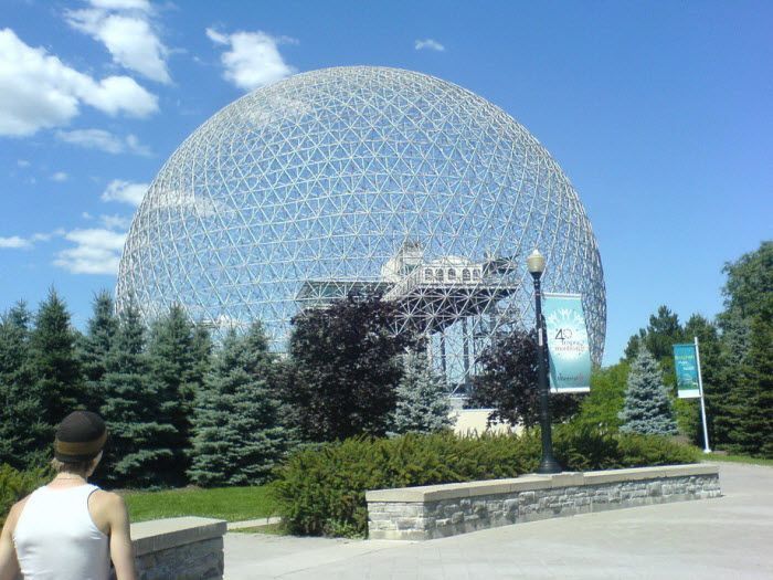 Montreal biosphere. Монреаль, Канада