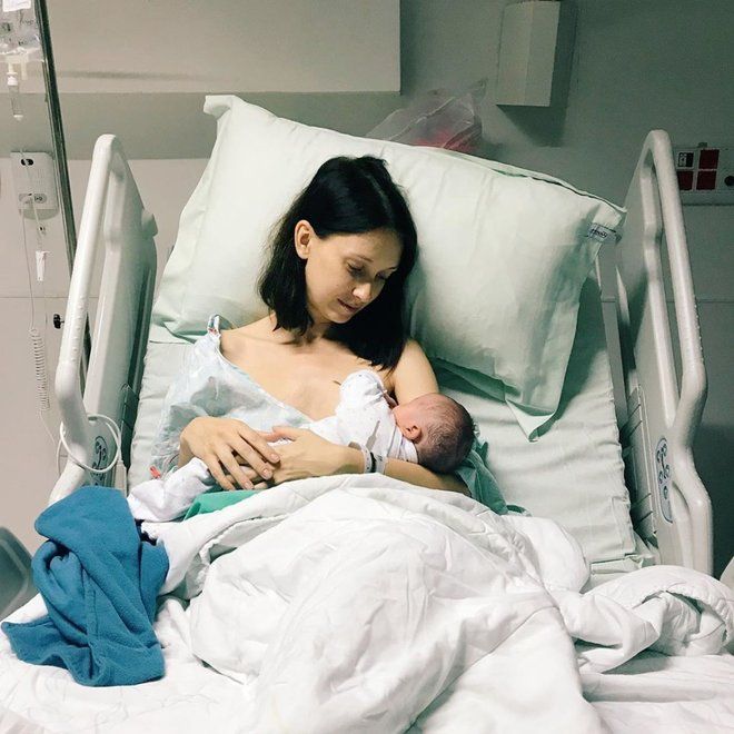 Анастасия Цветаева стала мамой в третий раз