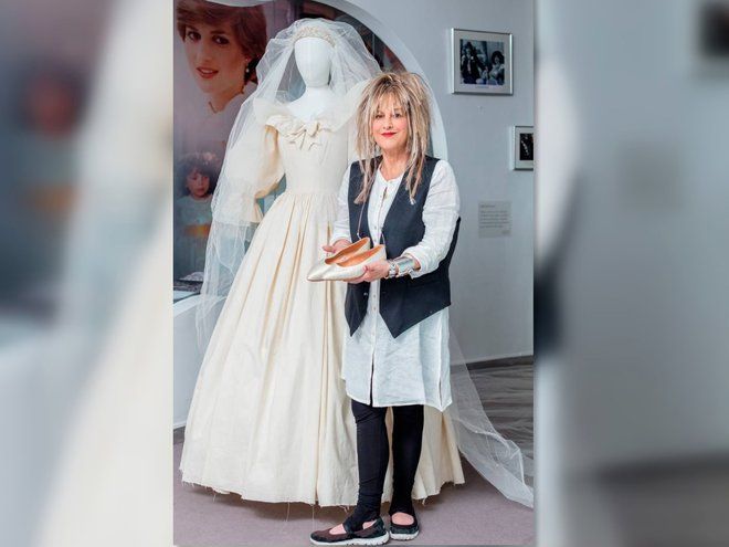 Свадебное платье принцессы Дианы от дизайнера Элизабет Эмануэль