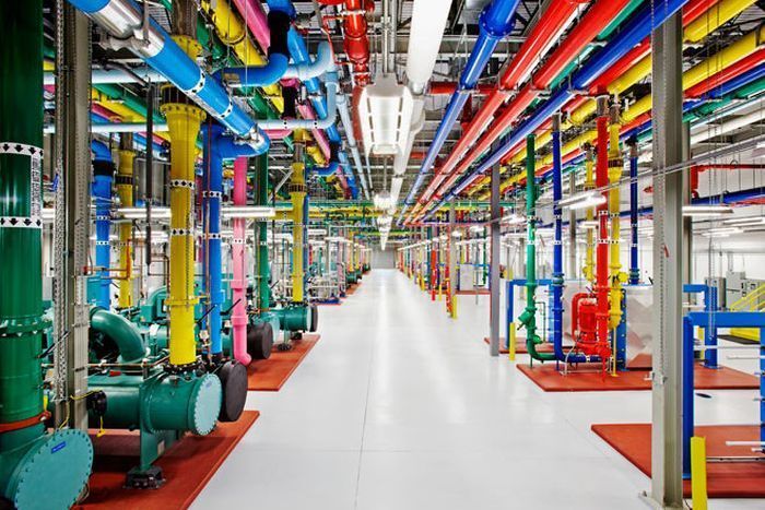 Футуристический дата-центр Google (36 фото)