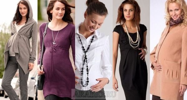 Модная одежда для беременных 2012