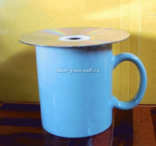 поделки из дисков