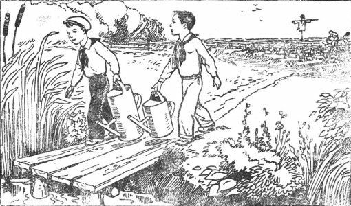 Юные водоносы - Графическая головоломка