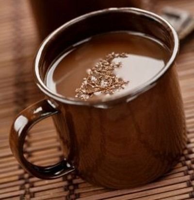Приготовление горячего шоколада