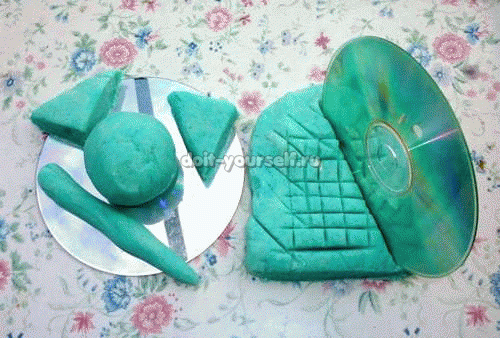 поделки из дисков