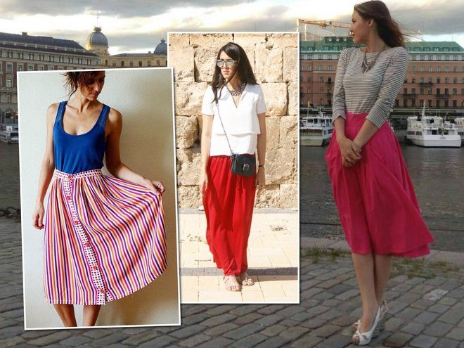 Самый модный образ: модельер Таша Строгая предложила варианты, с чем носят яркую юбку
