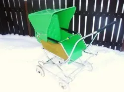 Советская детская коляска