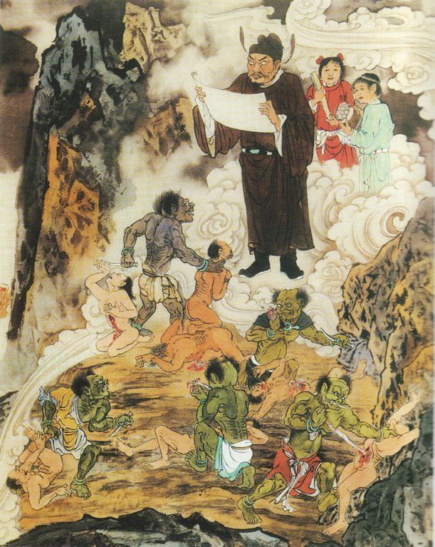 Буддийский ад - не лучшее место для грешников (60 фото + текст)