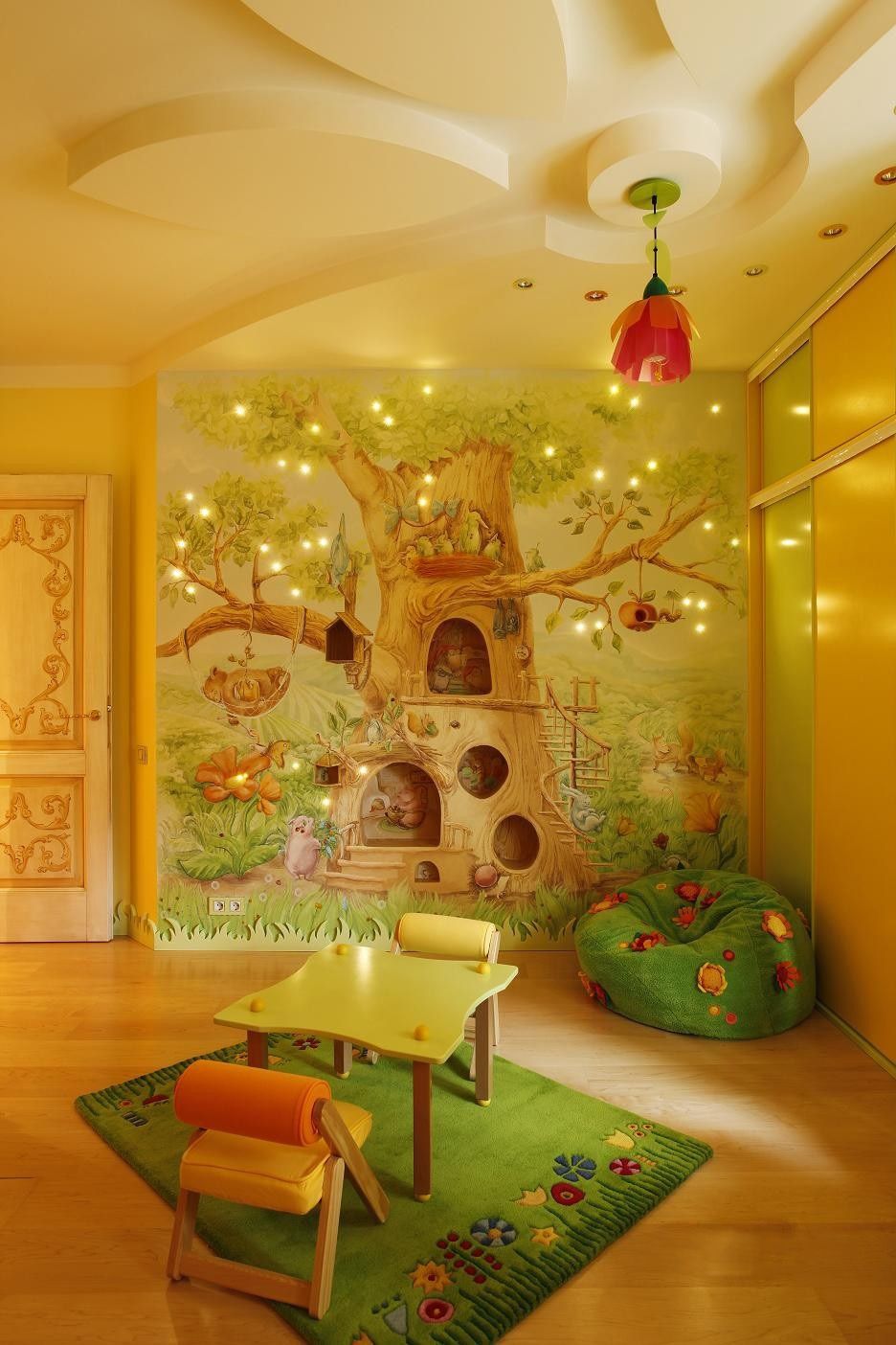 дизайн интерьер детской комнаты