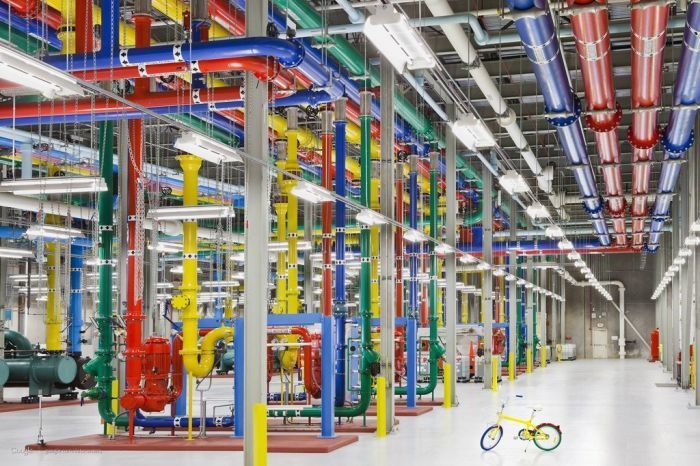Футуристический дата-центр Google (36 фото)