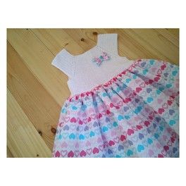 Платье "Rainbow hearts"" Платье "Rainbow hearts""