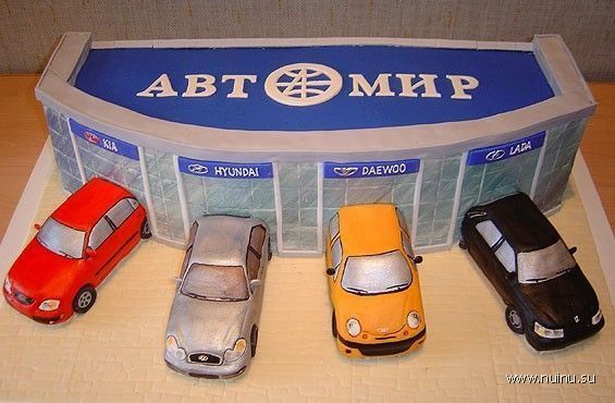 Креативные торты (42 фото)