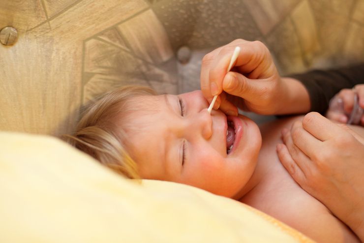 солевой раствор для промывания носа ребенку