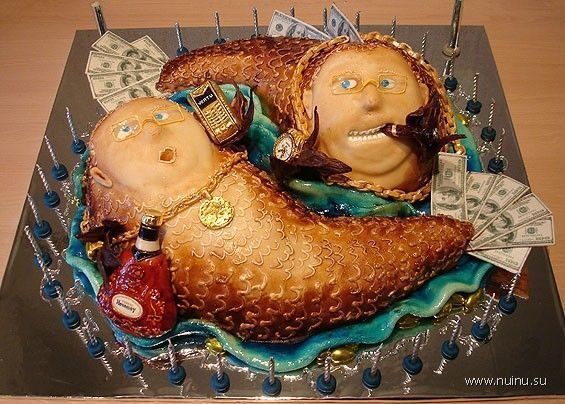 Креативные торты (42 фото)