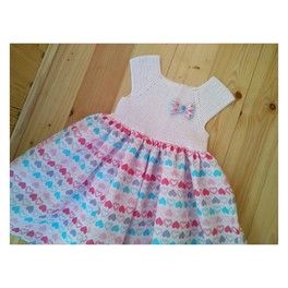 Платье "Rainbow hearts"" Платье "Rainbow hearts""
