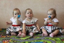 Повезло родиться втроем!!!! Повезло родиться втроем!!!!
